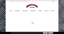 Desktop Screenshot of gebhardwildegg.ch